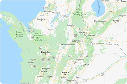 mapa de Colombia